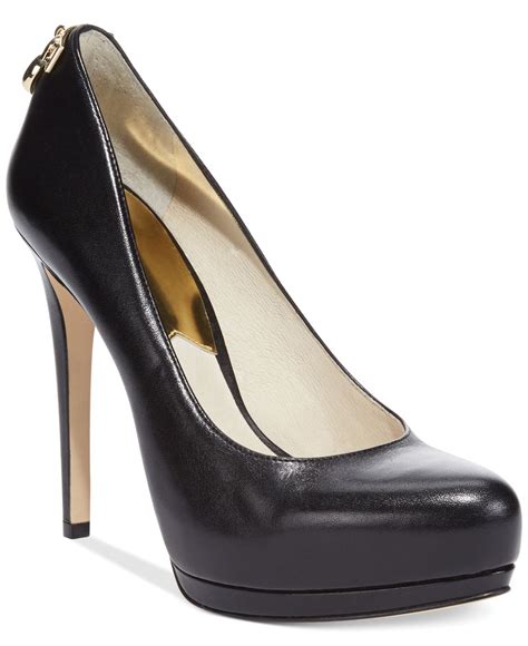 michael kors shoes platform|Michael Kors black platform heels.